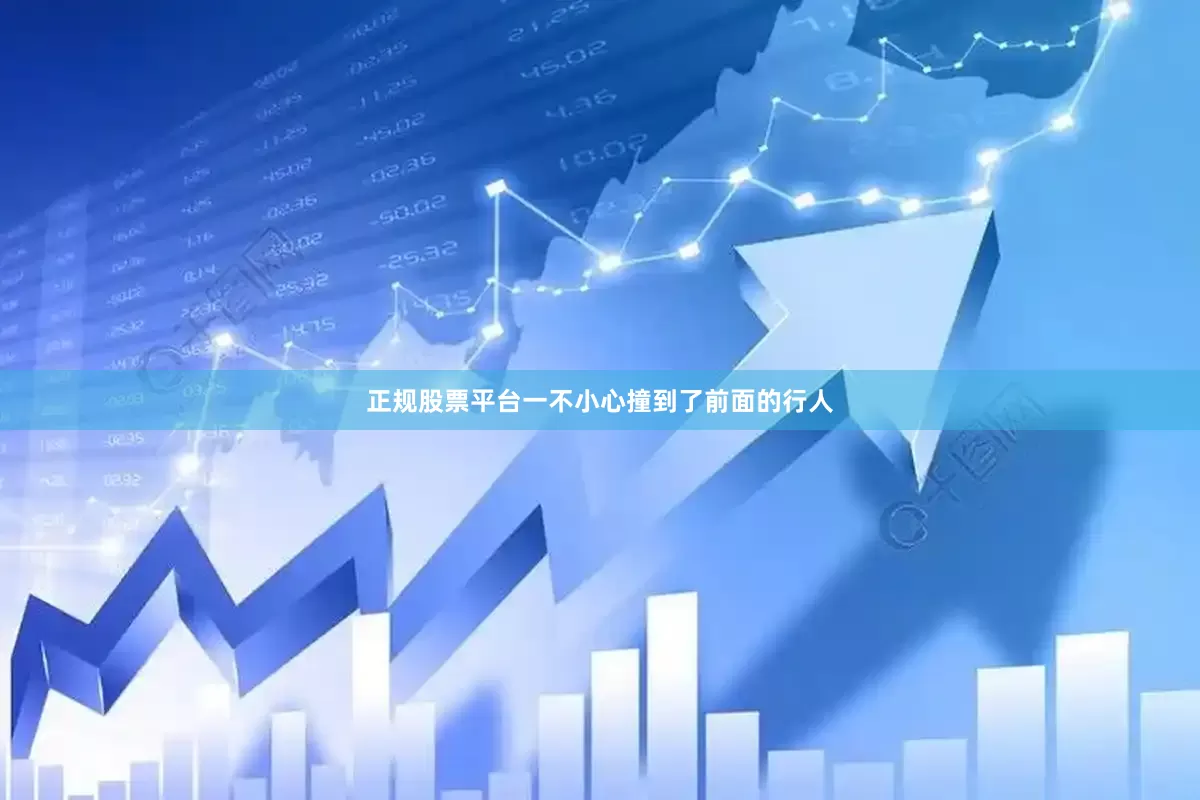 正规股票平台一不小心撞到了前面的行人